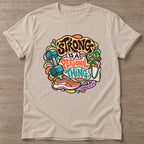 Sand Strong Personal Thing T-shirt — body positive design, for every body in the gym