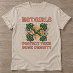 Sand Hot Girls Lift T-shirt — weightlifting design, for women who lift