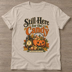 Sand Candy Training T-shirt — funny gym slogan, for women who train and laugh about it
