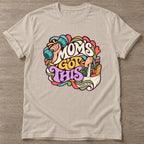 Sand Moms Got This T-shirt — motivational slogan design, for women who train