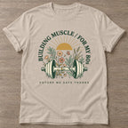 Sand Gratitude Gains T-shirt — growth mindset design, for women building a habit