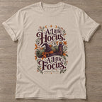 Sand Witchy Focus T-shirt — funny gym slogan, for women who train and laugh about it