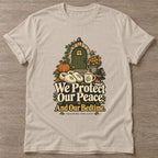 Sand Peace And Bedtime T-shirt — rest and recovery design, for women who train