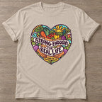 Sand Real Life Strong T-shirt — body positive design, for every body in the gym