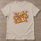 Sand Sisterhood Vibes T-shirt — gym club design, for women who train together
