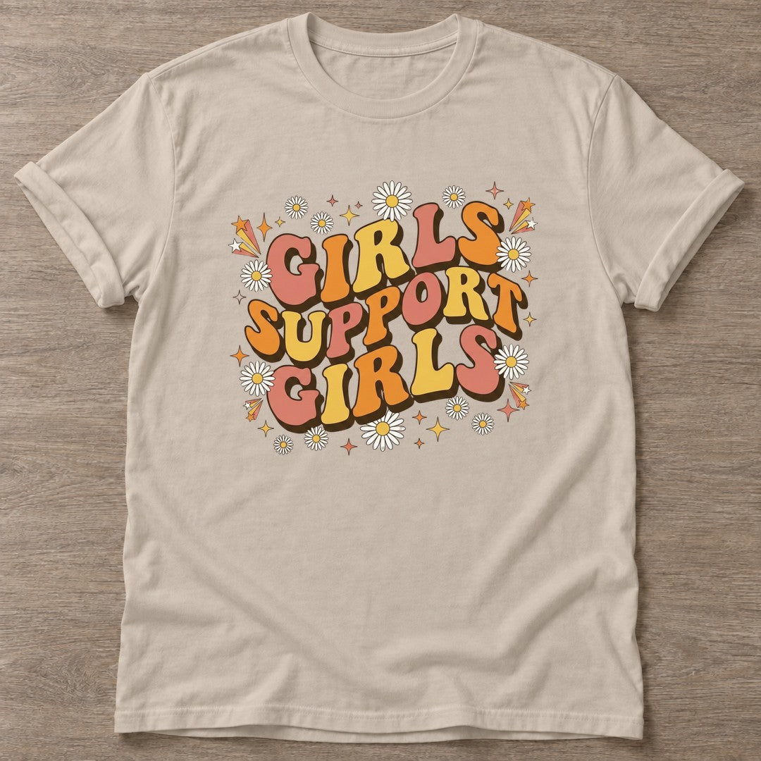 Sand Sisterhood Vibes T-shirt — gym club design, for women who train together