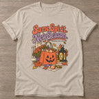 Sand Autumn Harvest T-shirt — motivational slogan design, for women who train