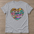 Sport Grey Athletic Authenticity T-shirt — body positive design, for every body in the gym
