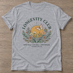 Sport Grey Stay Around T-shirt — longevity training design, for women over 40