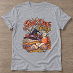 Sport Grey Cozy Witch Era T-shirt — funny gym slogan, for women who train and laugh about it