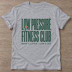 Sport Grey Chill Gains T-shirt — funny gym slogan, for women who train and laugh about it