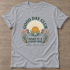 Sport Grey Move Smile Live T-shirt — everyday workout design, for women who move