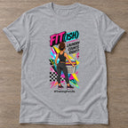 Sport Grey Laundry Counts Too T-shirt — funny gym slogan, for women who train and laugh about it