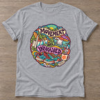 Sport Grey Movement Was Involved T-shirt — funny gym slogan, for women who train and laugh about it