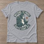 Sport Grey Nothing To Prove T-shirt — body positive design, for every body in the gym