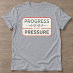 Sport Grey Lift Through It T-shirt — weightlifting design, for women who lift
