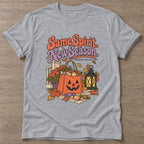 Sport Grey Autumn Harvest T-shirt — motivational slogan design, for women who train