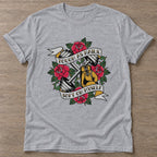 Sport Grey Soft On Myself T-shirt — rest and recovery design, for women who train