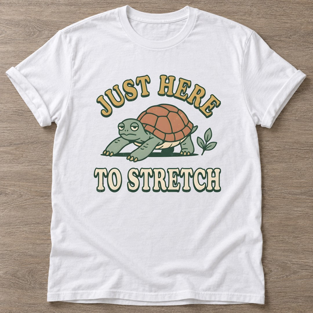 White Slow Vibes T-shirt — rest and recovery design, for women who train