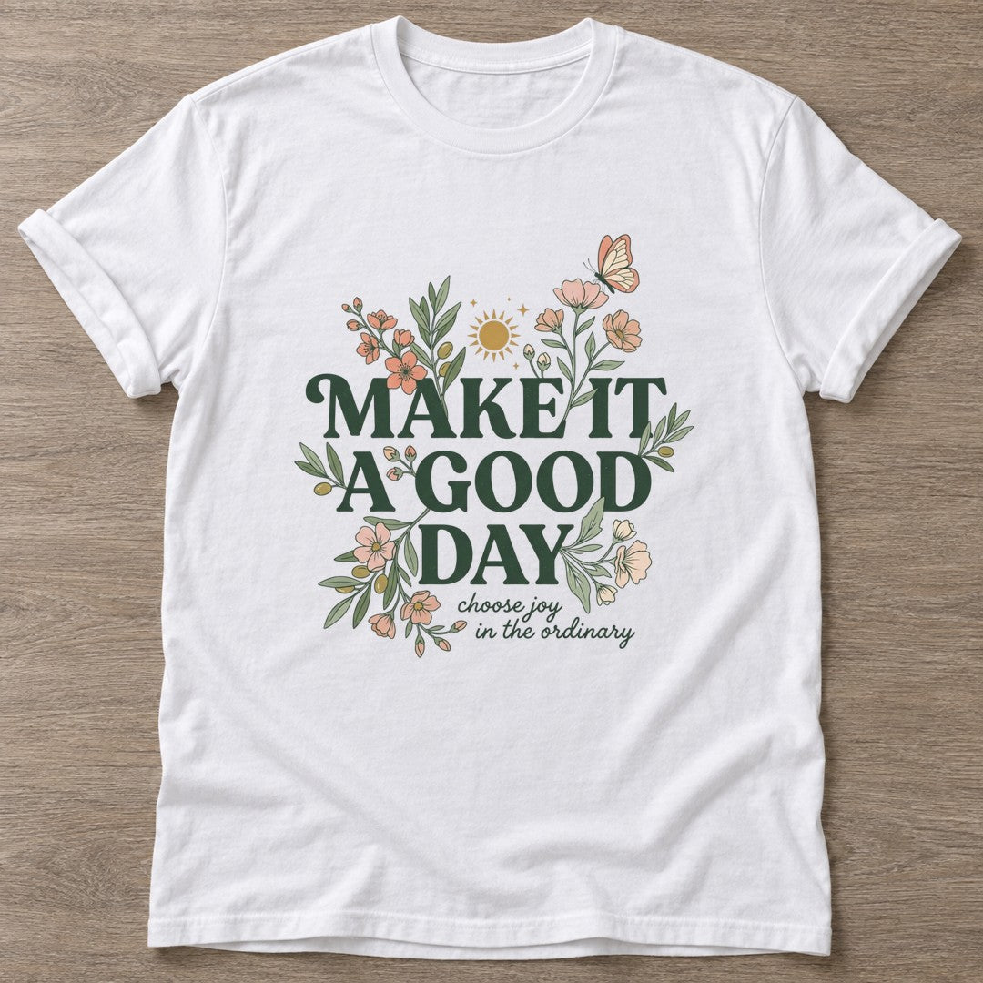 White Ordinary Moments T-shirt — motivational slogan design, for women who train