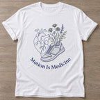 White Heartbeat Run T-shirt — running design, for women who run