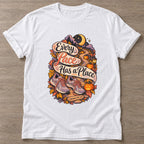 White Pace Keeper T-shirt — walking club design, for women who walk