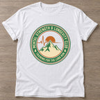 White Endurance Mindset T-shirt — longevity training design, for women over 40