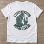 White Nothing To Prove T-shirt — body positive design, for every body in the gym
